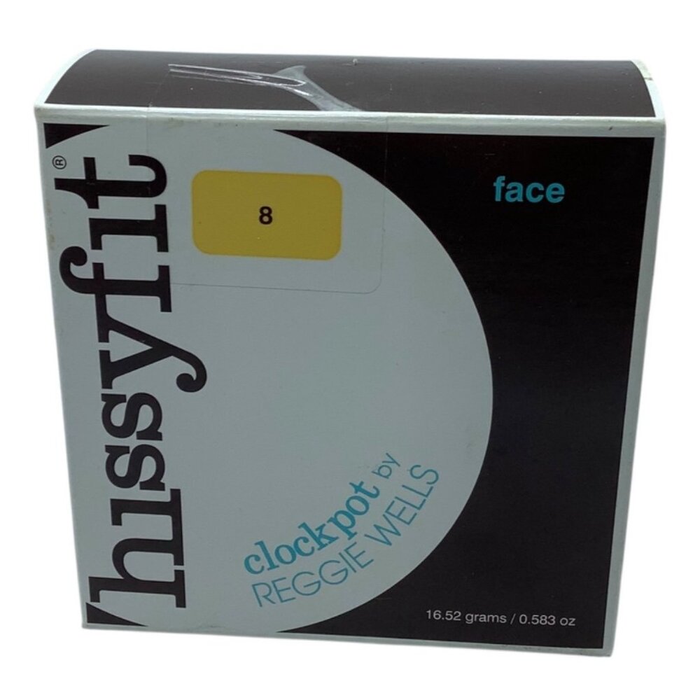 Hissyfit Face Clockpot By Reggie Wells 0.583 Oz‎ Glow Face Palette 8 Tan